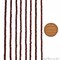 Garnet Rondelle Beads, 12.5 Inch Gemstone Strands, Drilled Strung Nugget Beads, Faceted Round, 2-2.5mm